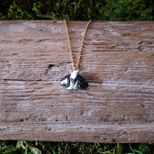 Load image into Gallery viewer, Porcelain Dream Moth Pendant