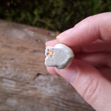 Load image into Gallery viewer, Porcelain White Rabbit Pendant