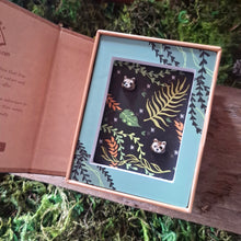 Load image into Gallery viewer, Porcelain Raccoon Stud Earrings