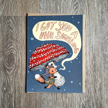 Load image into Gallery viewer, "I Got You a Little Something" Holiday Greeting Card