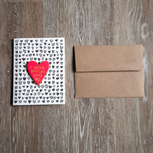 Load image into Gallery viewer, "I Think About You Every Day" Wooden Magnet + Greeting Card