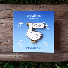 Load image into Gallery viewer, "Honk" Goose Enamel Pin