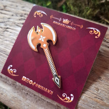 Load image into Gallery viewer, Golden Axe Enamel Pin