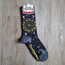 Load image into Gallery viewer, Astrology Sparkly Crew Socks