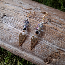 Load image into Gallery viewer, Mystic Heart Beaded Earrings