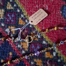 Load image into Gallery viewer, Moon Charm Beaded Necklace