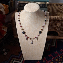 Load image into Gallery viewer, Wolf & Vampire Beaded Necklace