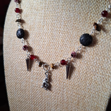 Load image into Gallery viewer, Wolf & Vampire Beaded Necklace