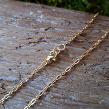 Load image into Gallery viewer, Handmade Brass and Snake Vertebrae Necklace