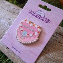 Load image into Gallery viewer, "Crime" Cake Frog Enamel Pig