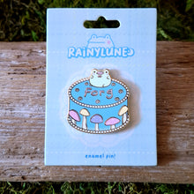 Load image into Gallery viewer, "Forg" Cake Frog Enamel Pin
