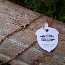 Load image into Gallery viewer, Tigers Eye Acorn Copper Necklace