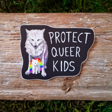 Load image into Gallery viewer, Protect Trans/Queer Kids Vinyl Sticker