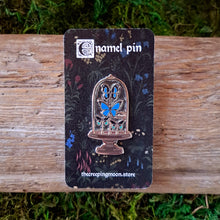 Load image into Gallery viewer, Butterfly Dome Enamel Pin