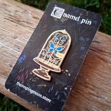 Load image into Gallery viewer, Butterfly Dome Enamel Pin