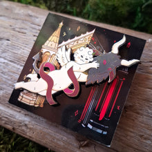 Load image into Gallery viewer, Goat Putti Enamel Pin