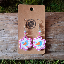 Load image into Gallery viewer, Handmade Bird Earrings