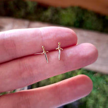 Load image into Gallery viewer, Sterling Silver Dagger Studs