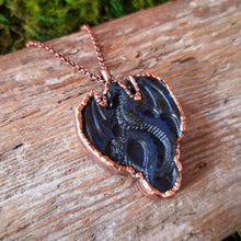 Load image into Gallery viewer, Labradorite Dragon Necklace