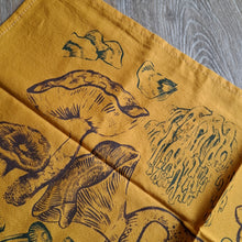 Load image into Gallery viewer, Yellow Mushroom Print Bandana