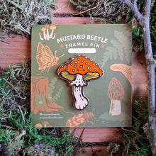 Load image into Gallery viewer, Amanita Mushroom Enamel Pin