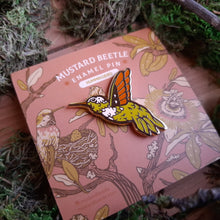 Load image into Gallery viewer, Hummingbird Enamel Pin