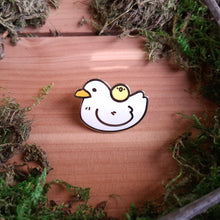 Load image into Gallery viewer, Duck & Duckling Enamel Pin