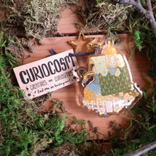 Load image into Gallery viewer, Quail House Keychain