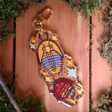 Load image into Gallery viewer, Trilobite Keychain