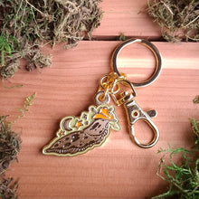 Load image into Gallery viewer, Tiny Cowboy Slug Keychain