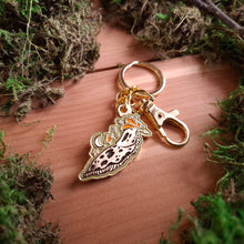 Load image into Gallery viewer, Tiny Cowboy Slug Keychain