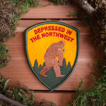 Load image into Gallery viewer, "Depressed in the Northwest" Iron-on Patch