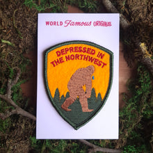 Load image into Gallery viewer, "Depressed in the Northwest" Iron-on Patch