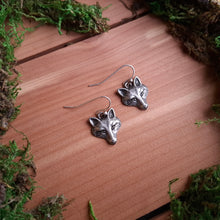 Load image into Gallery viewer, Fox Head Earrings
