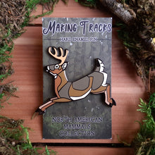 Load image into Gallery viewer, White Tailed Deer Enamel Pin