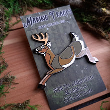 Load image into Gallery viewer, White Tailed Deer Enamel Pin