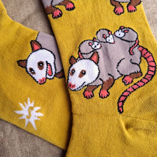 Load image into Gallery viewer, Awesome Opossum Knee-High Socks