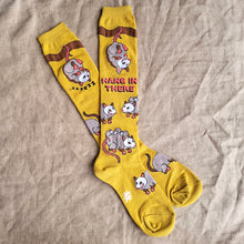 Load image into Gallery viewer, Awesome Opossum Knee-High Socks