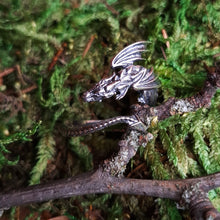 Load image into Gallery viewer, Sterling Silver Adjustable Dragon Ring