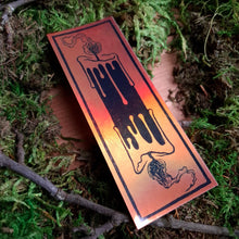 Load image into Gallery viewer, "At Both Ends" Candle Holographic Vinyl Sticker