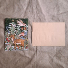 Load image into Gallery viewer, Woodland Christmas Greeting Card