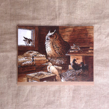 Load image into Gallery viewer, Cabin Roost Greeting Card