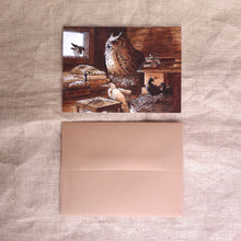 Load image into Gallery viewer, Cabin Roost Greeting Card