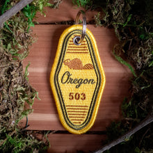 Load image into Gallery viewer, Oregon 503 Embroidered Keychain