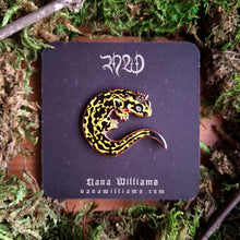 Load image into Gallery viewer, Salamander King Enamel Pin