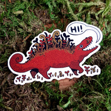 Load image into Gallery viewer, "Hi!" Noodlebeastie Vinyl Sticker
