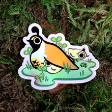 Load image into Gallery viewer, Mama Quail Holographic Vinyl Sticker