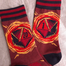 Load image into Gallery viewer, Dice of Destiny Crew Socks