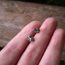 Load image into Gallery viewer, Sterling Silver Tiny Frog Studs