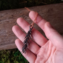 Load image into Gallery viewer, Copper Sugi Cedar Pendant